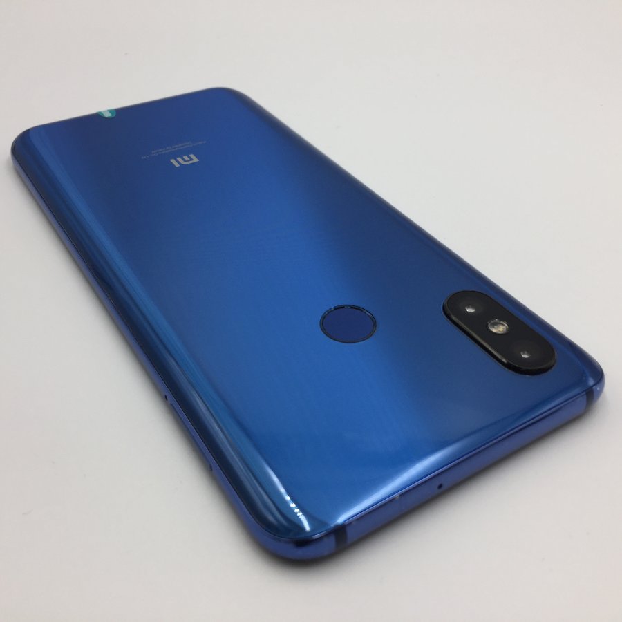 小米小米8全网通蓝色6g64g国行8成新6g64g真机实拍