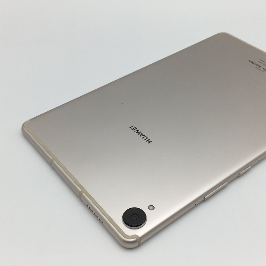 华为平板m684英寸4g版金色4g128g国行9成新真机实拍