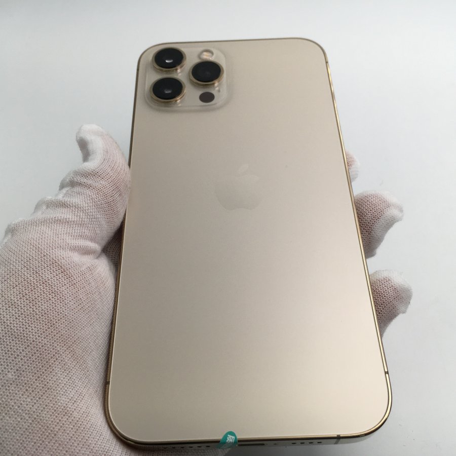 苹果iphone12promax5g全网通金色128g国行95新