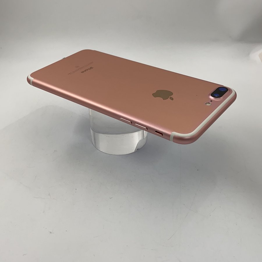 苹果iphone7plus4g全网通玫瑰金128g国行8成新