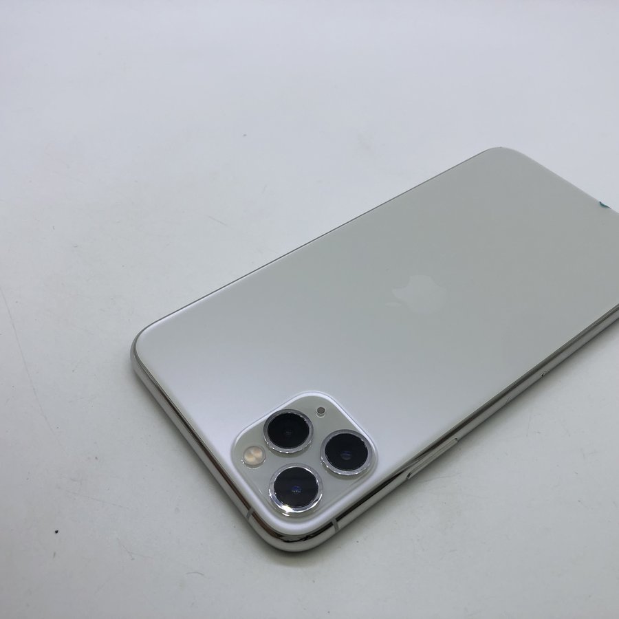 苹果iphone11promax全网通银色256g国行99成新