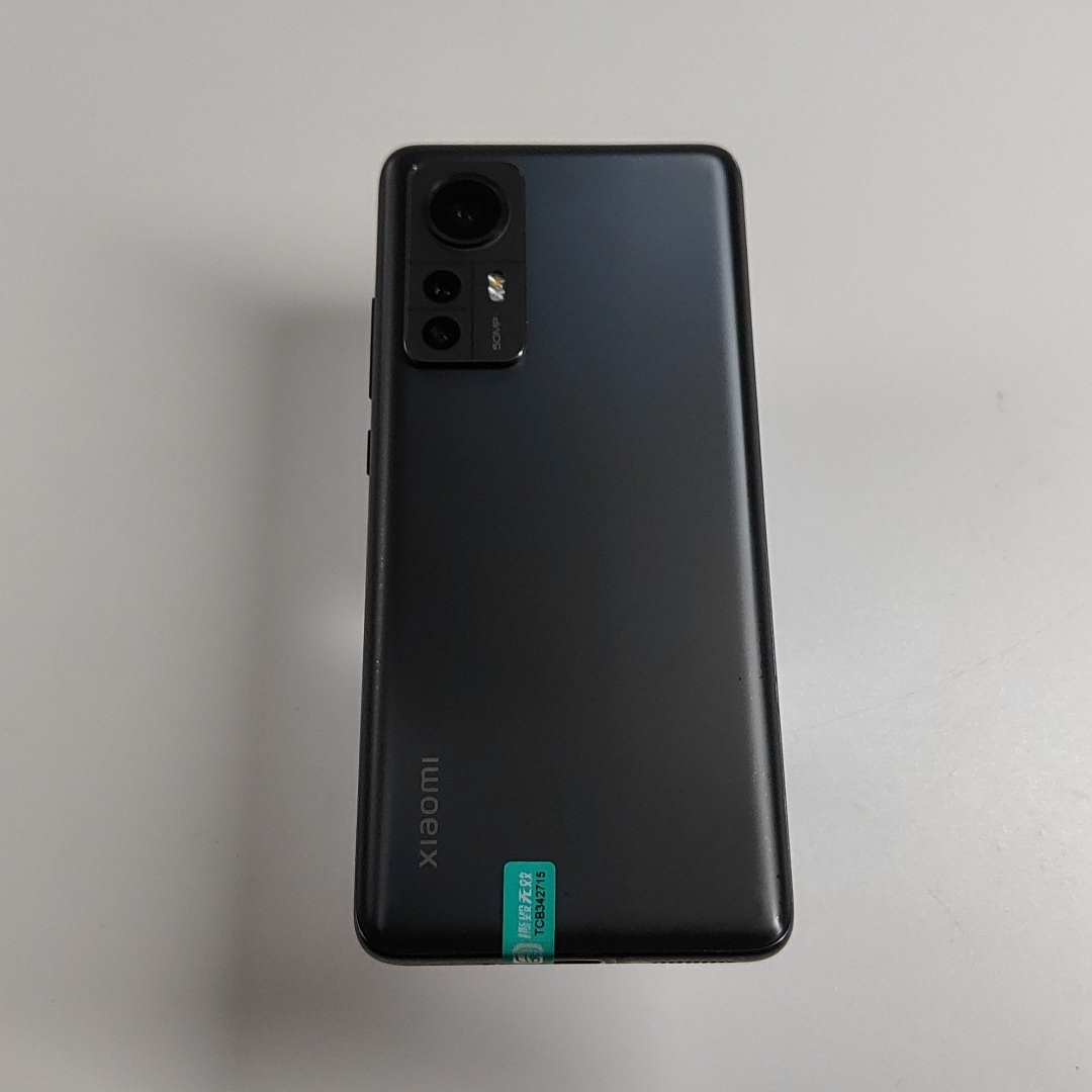 小米【小米 12】5G全网通 黑色 8G/256G 国行 9成新 