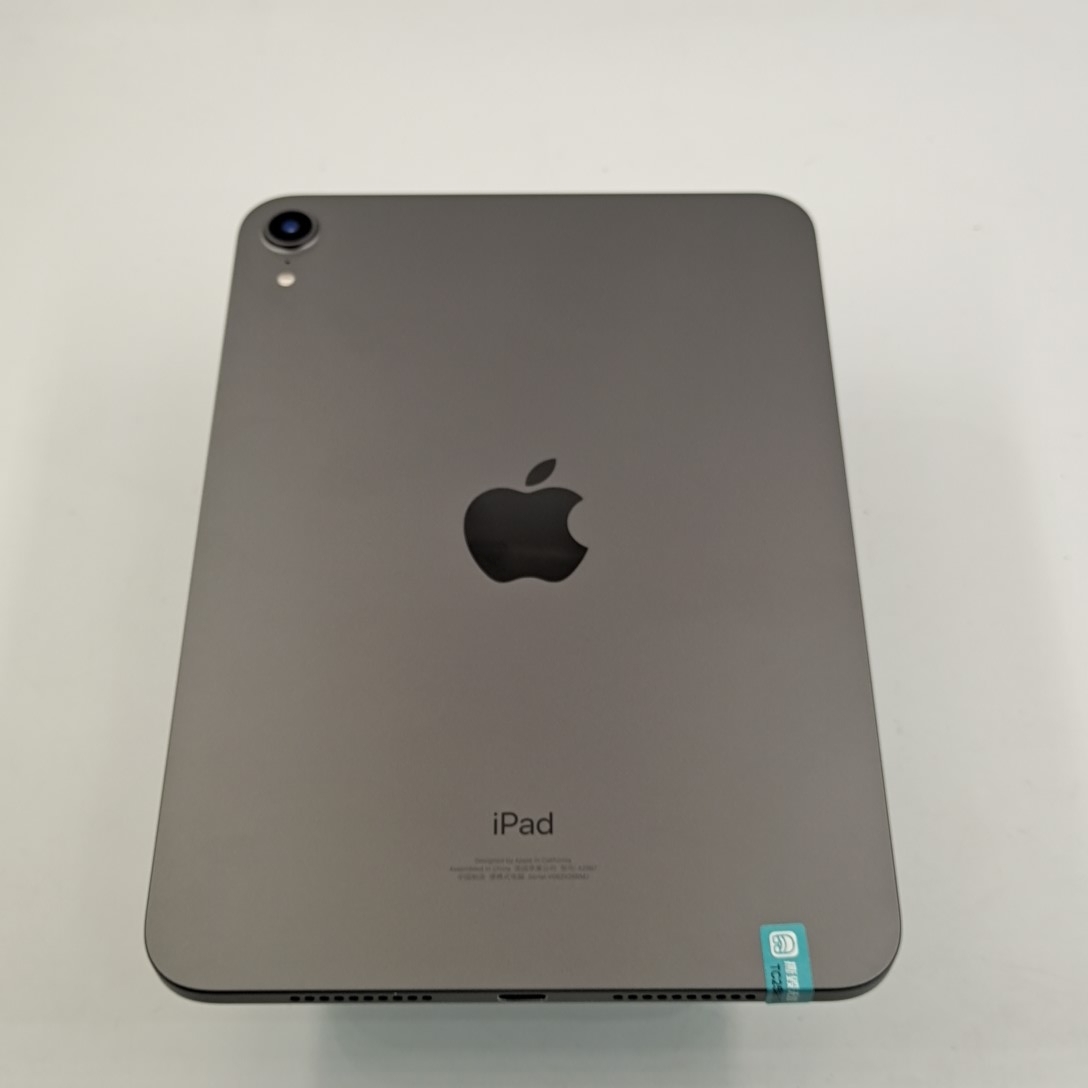 苹果【iPad mini 6】WIFI版 深空灰 64G 国行 8成新 