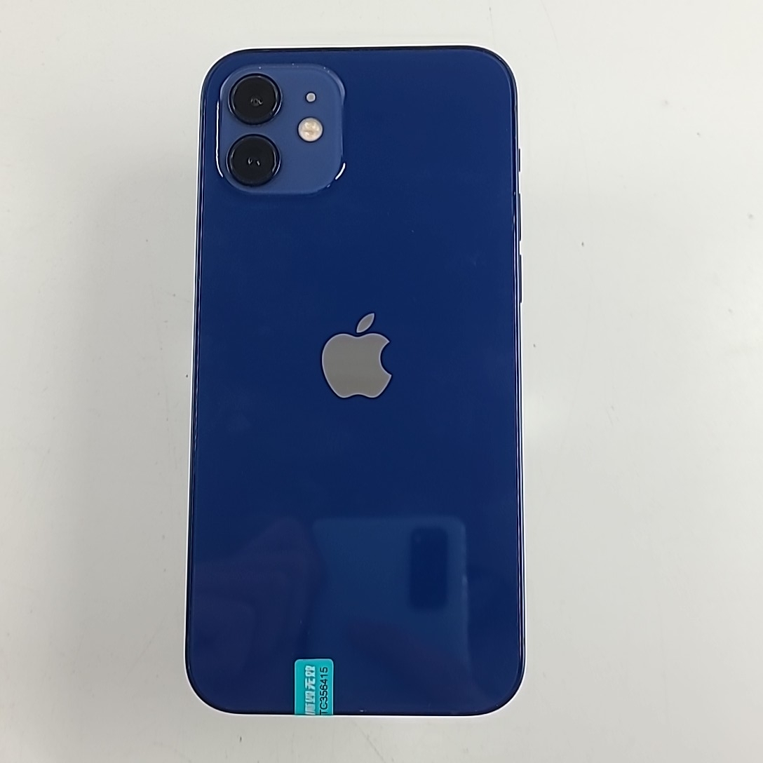 苹果【iPhone 12】5G全网通 蓝色 64G 国行 8成新 