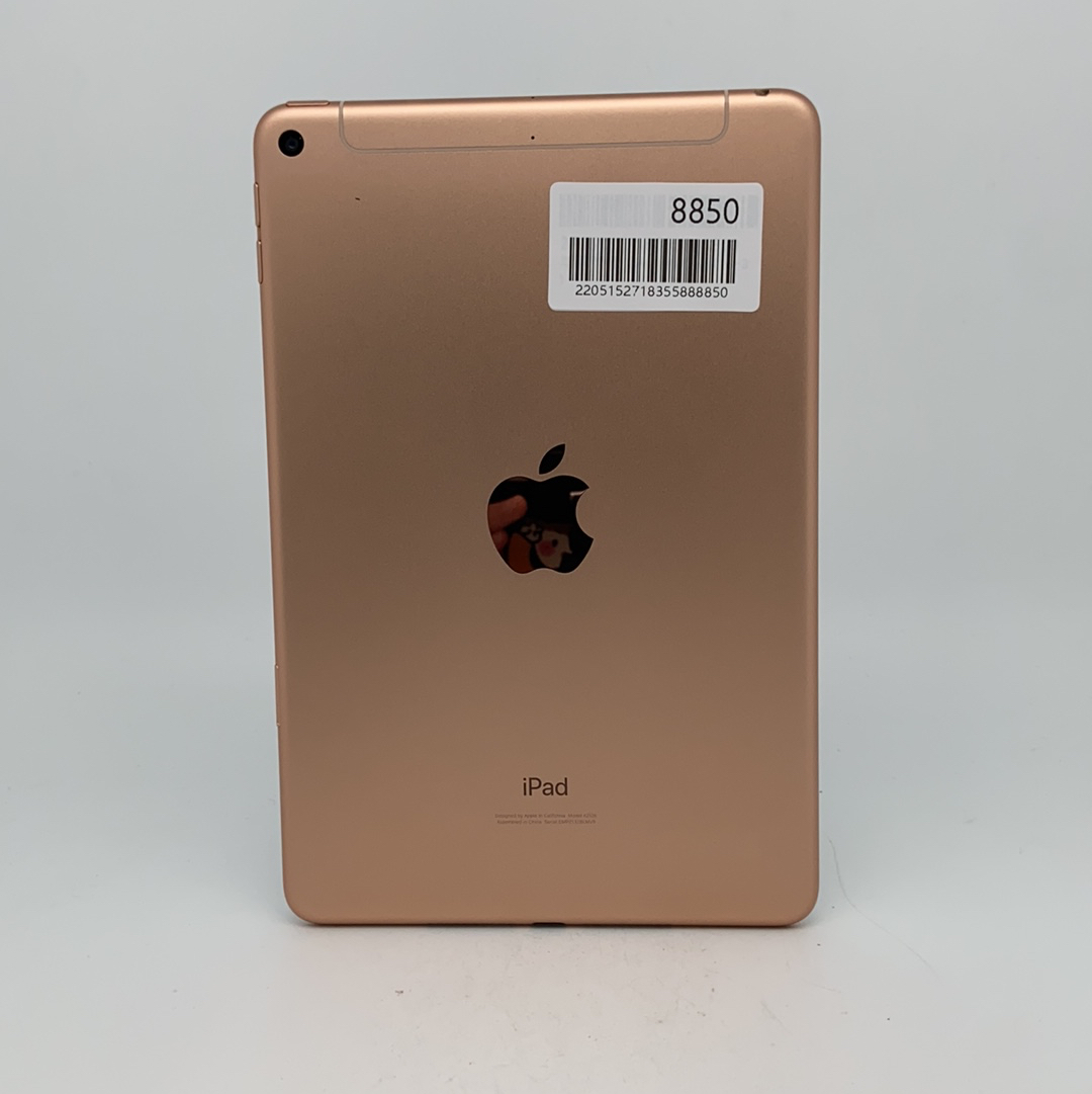 苹果【iPad mini 5】4G版 金色 64G 国际版 95新 