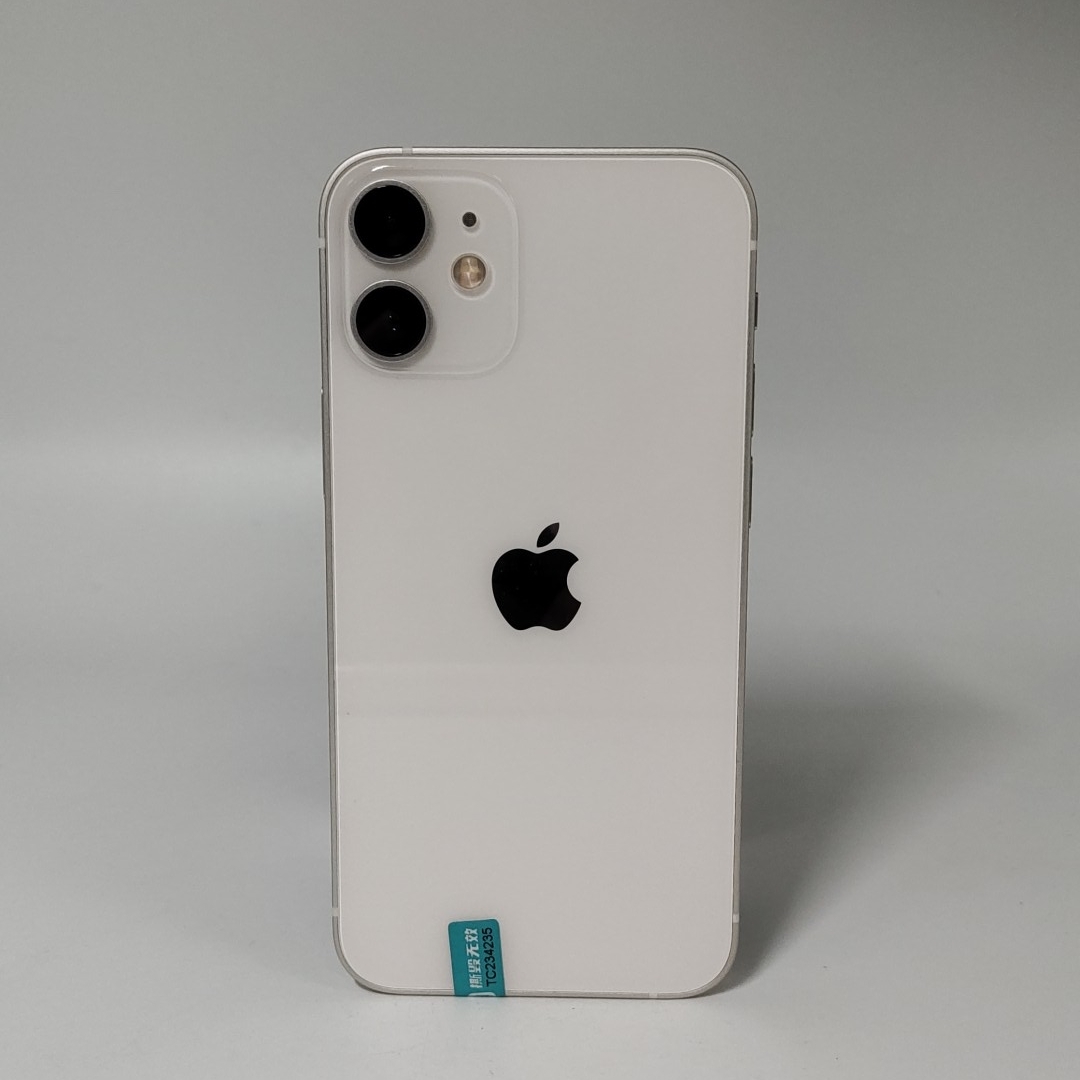 苹果【iPhone 12 mini】5G全网通 白色 128G 国行 8成新 
