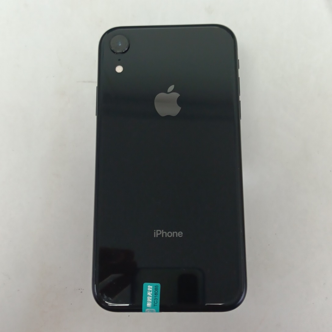 苹果【iPhone XR】4G全网通 黑色 64G 国行 8成新 