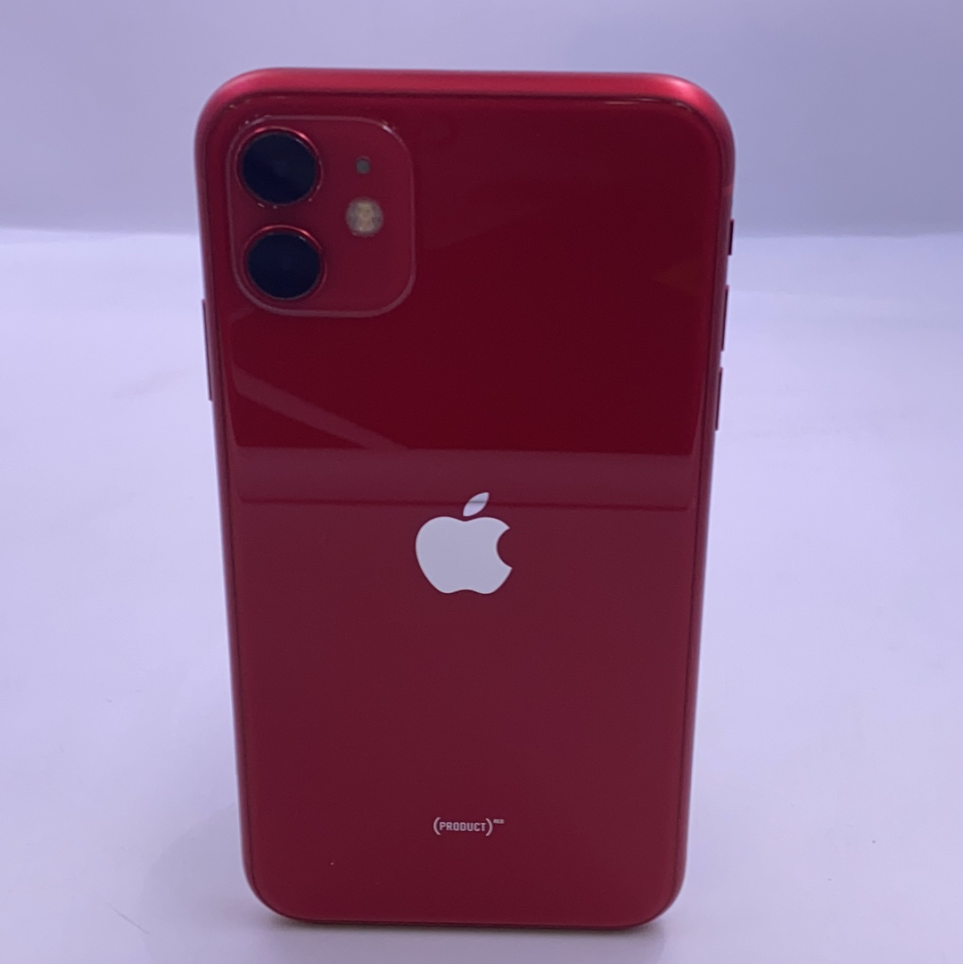 苹果【iPhone 11】4G全网通 红色 128G 国行 9成新 