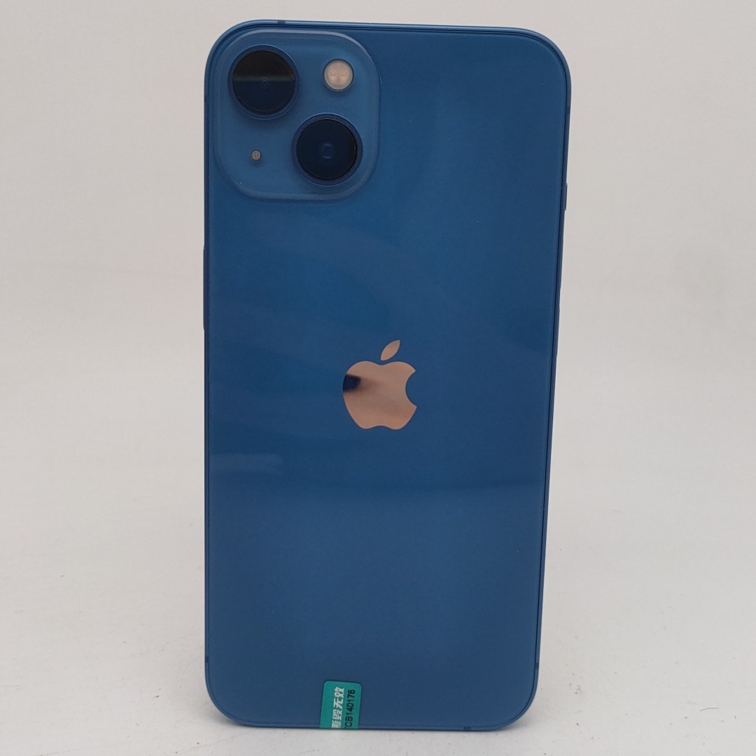 苹果【iPhone 13】5G全网通 蓝色 128G 国行 9成新 