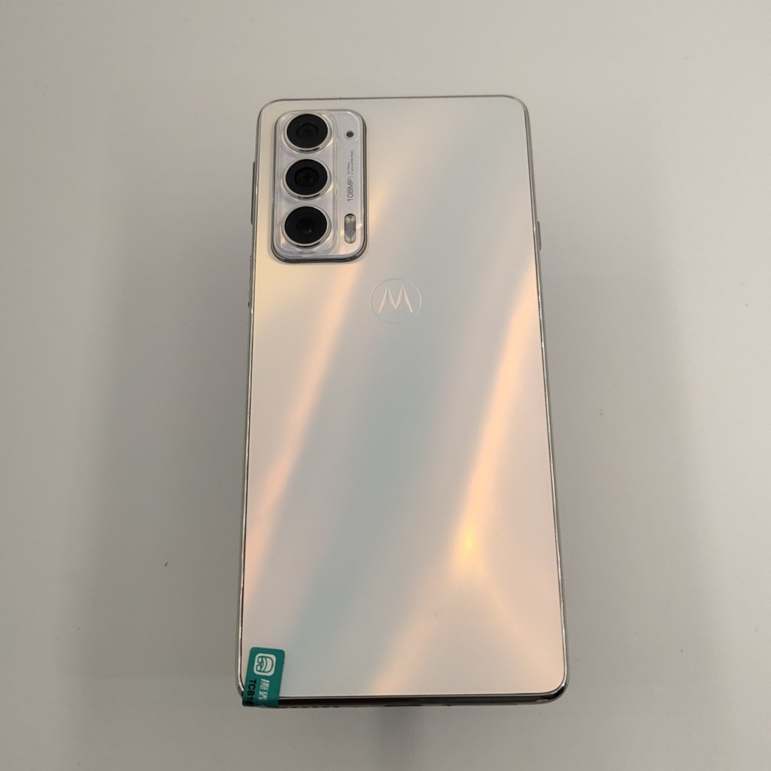 摩托罗拉【moto edge 轻奢版】5G全网通 白月光 8G/128G 国行 95新 
