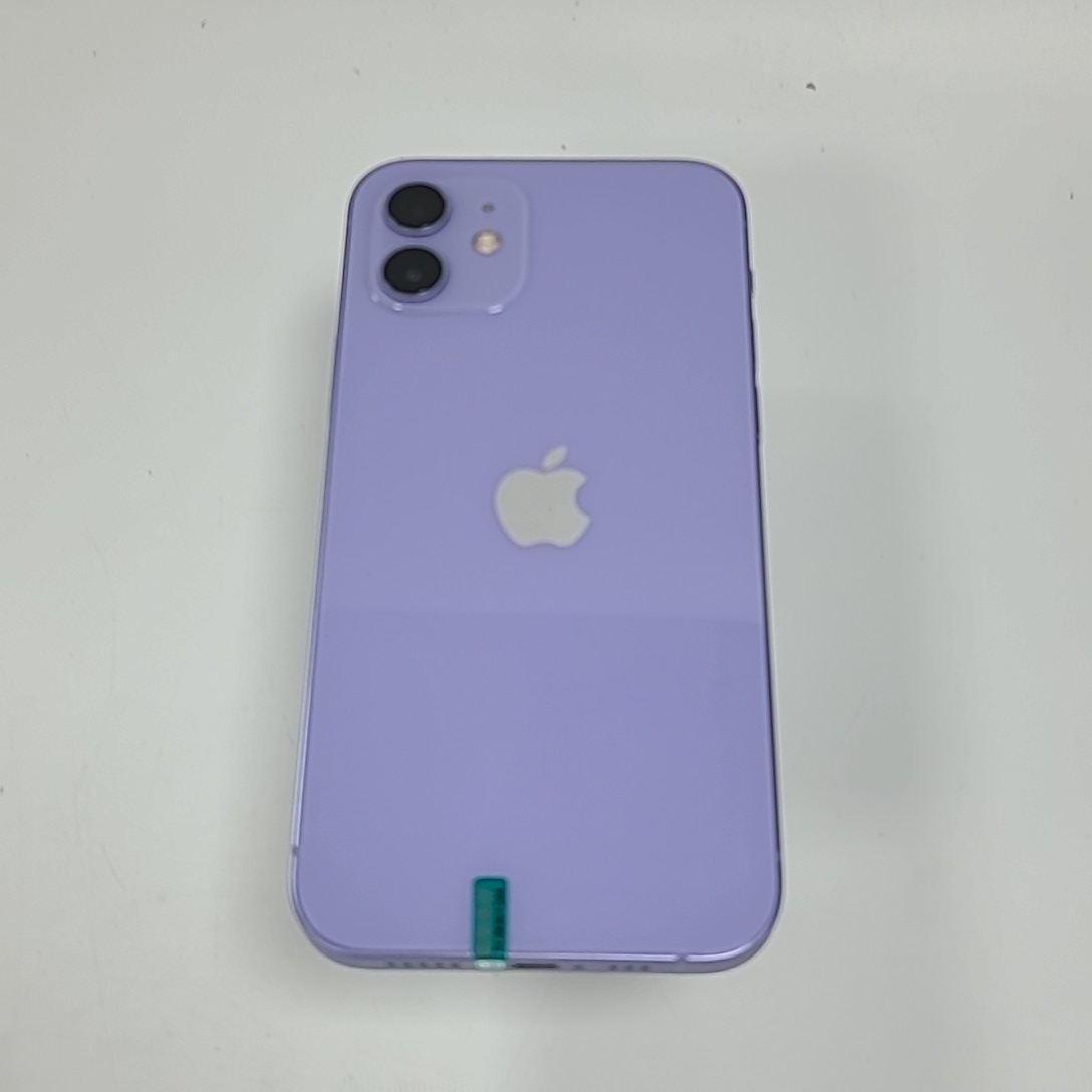 苹果【iPhone 12】5G全网通 紫色 128G 国行 9成新 