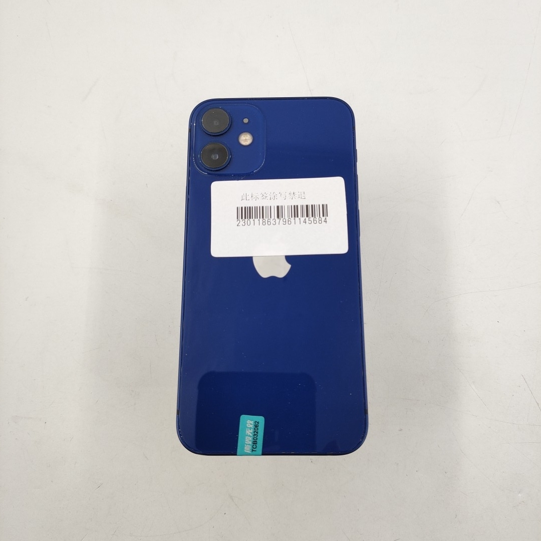 苹果【iPhone 12 mini】5G全网通 蓝色 64G 国际版 9成新 