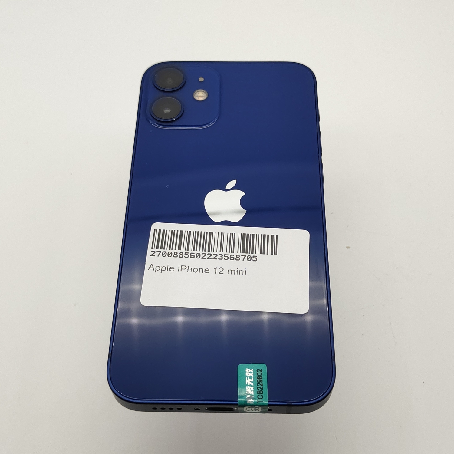 苹果【iPhone 12 mini】5G全网通 蓝色 128G 国行 8成新 