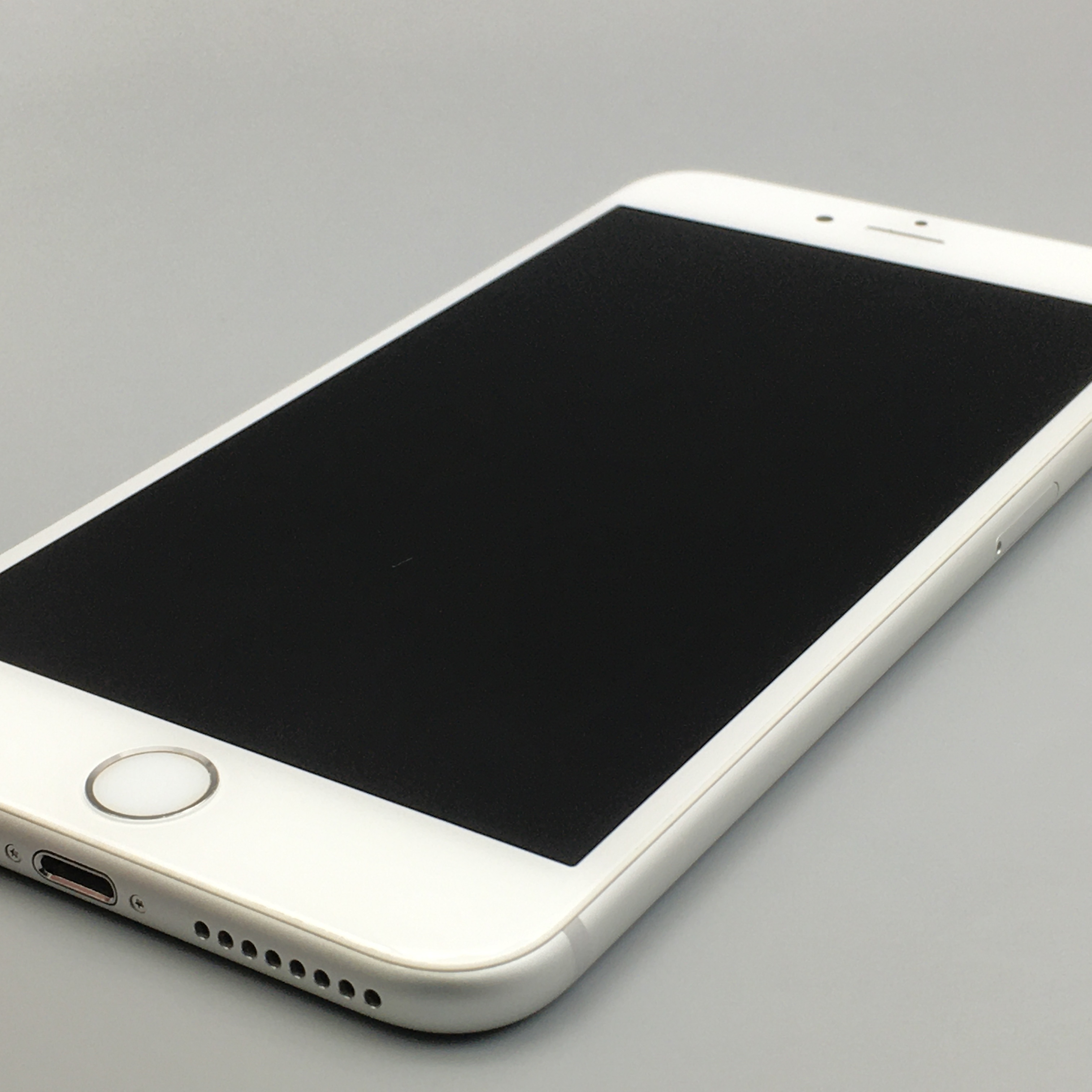 苹果iphone6splus全网通银色64g国行8成新