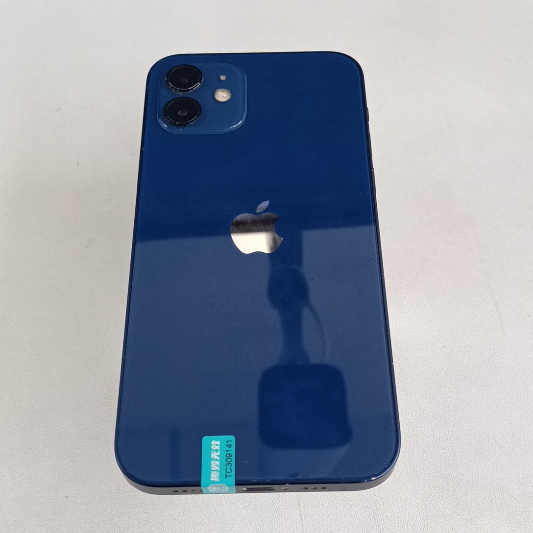 苹果【iPhone 12】5G全网通 蓝色 128G 国行 9成新 