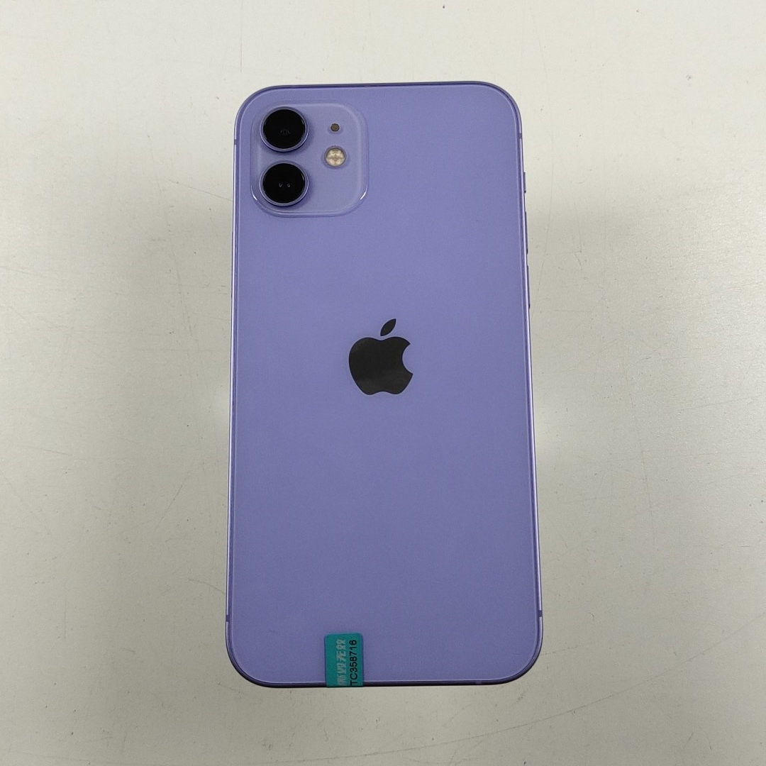 苹果【iPhone 12】5G全网通 紫色 128G 国行 95新 