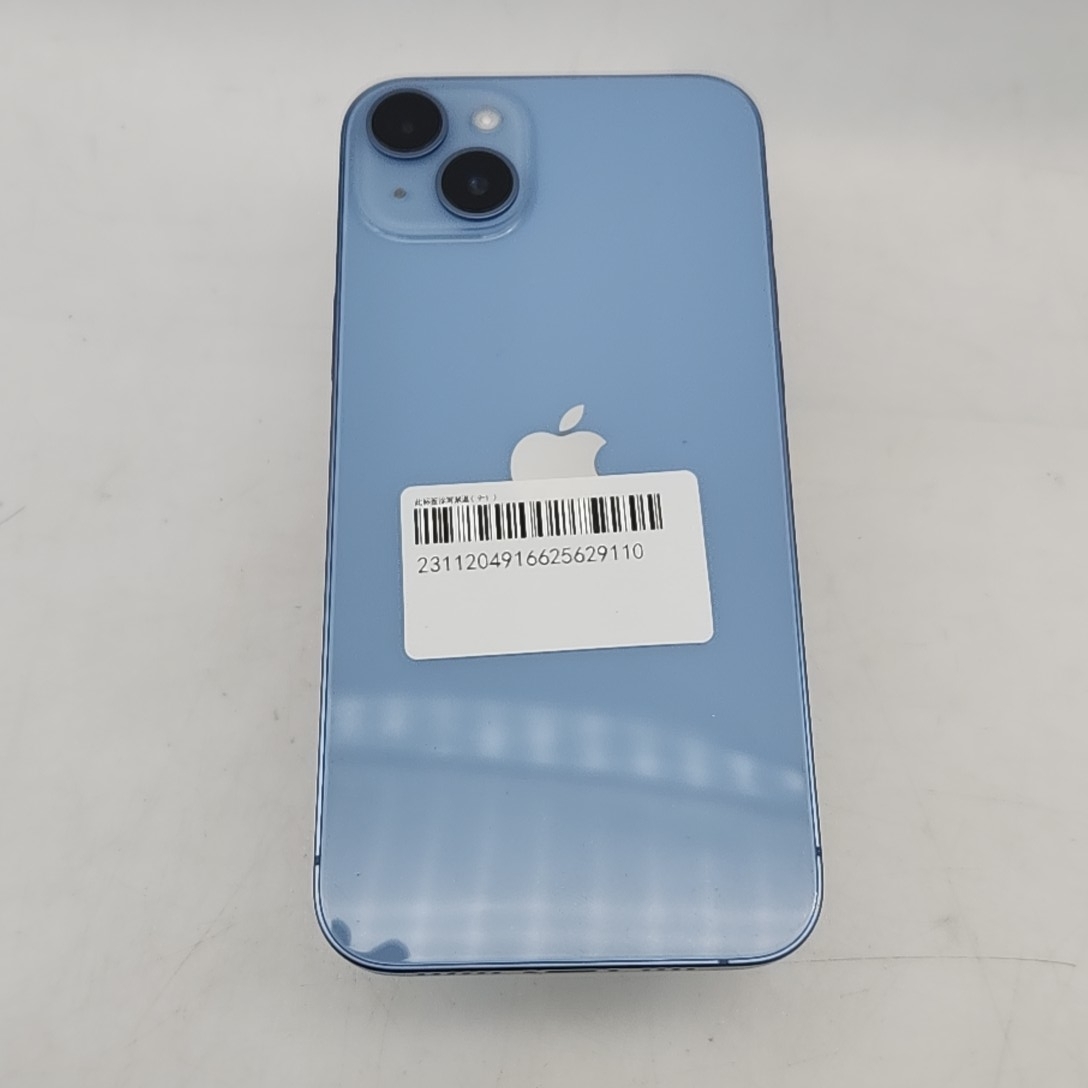 苹果【iPhone 14 Plus】5G全网通 蓝色 256G 国行 9成新 
