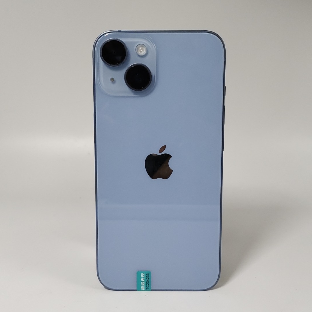 苹果【iPhone 14】5G全网通 蓝色 256G 国行 9成新 