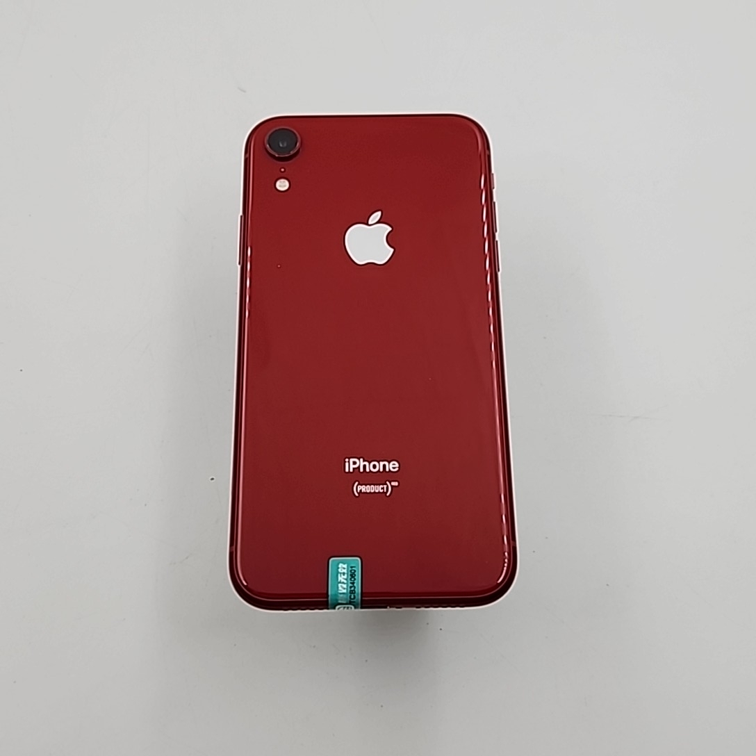 苹果【iPhone XR】4G全网通 红色 128G 国行 9成新 