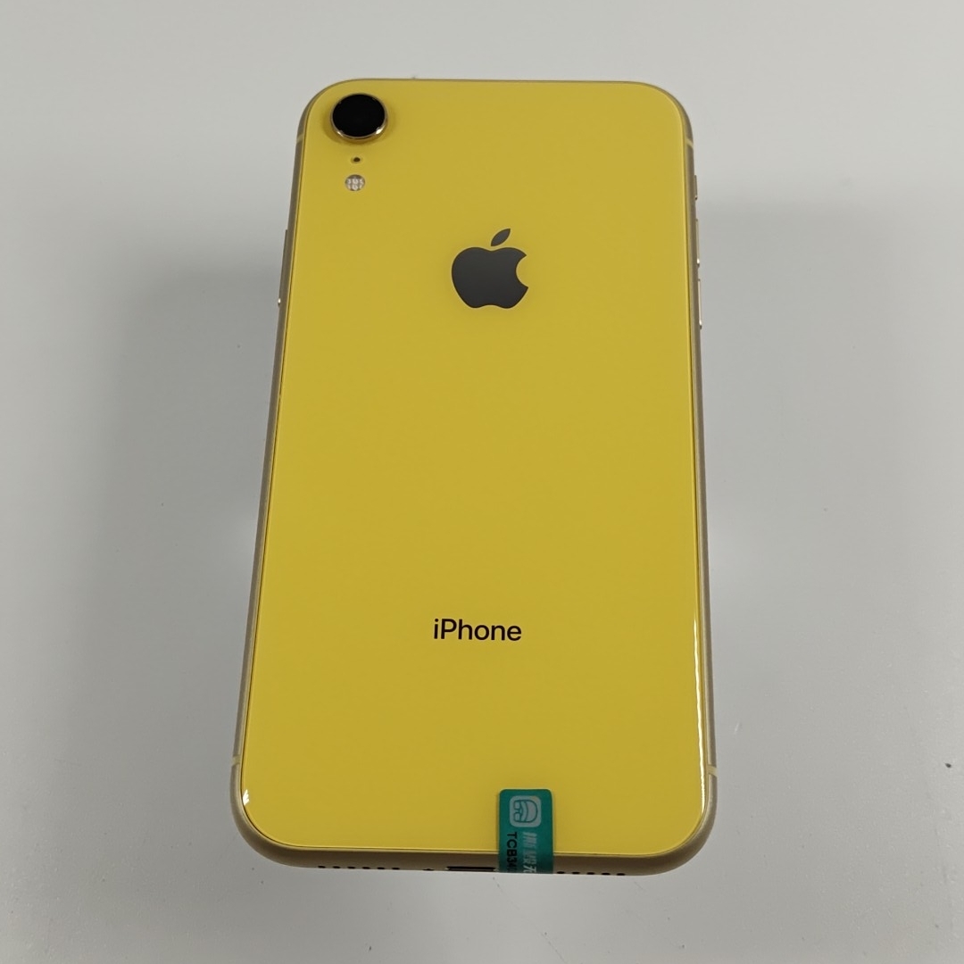 苹果【iPhone XR】4G全网通 黄色 64G 国行 8成新 