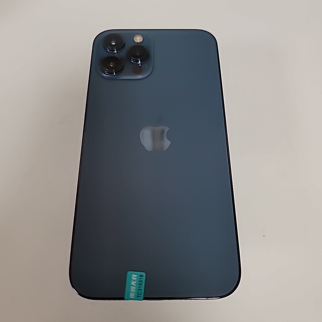 苹果【iPhone 12 Pro Max】5G全网通 海蓝色 512G 国行 95新 