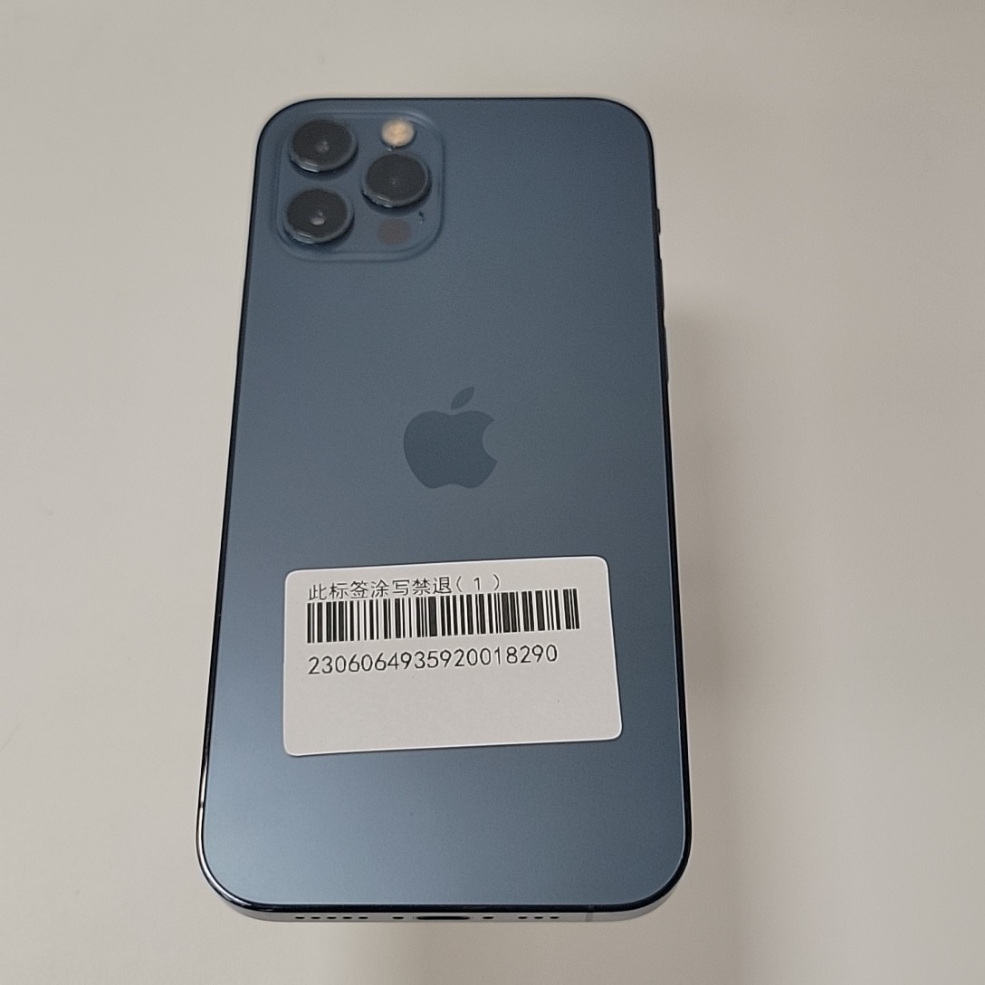 苹果【iPhone 12 Pro】5G全网通 海蓝色 256G 国行 95新 