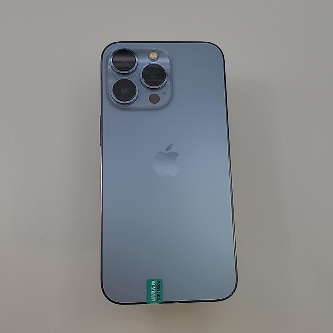 苹果【iPhone 13 Pro】5G全网通 远峰蓝色 128G 国行 95新 