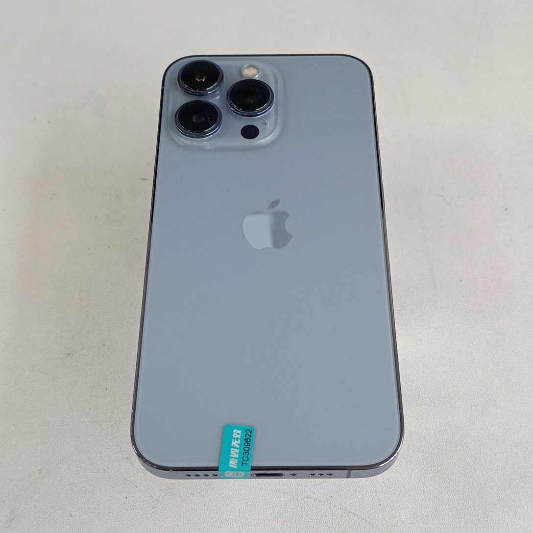 苹果【iPhone 13 Pro】5G全网通 远峰蓝色 128G 国行 9成新 