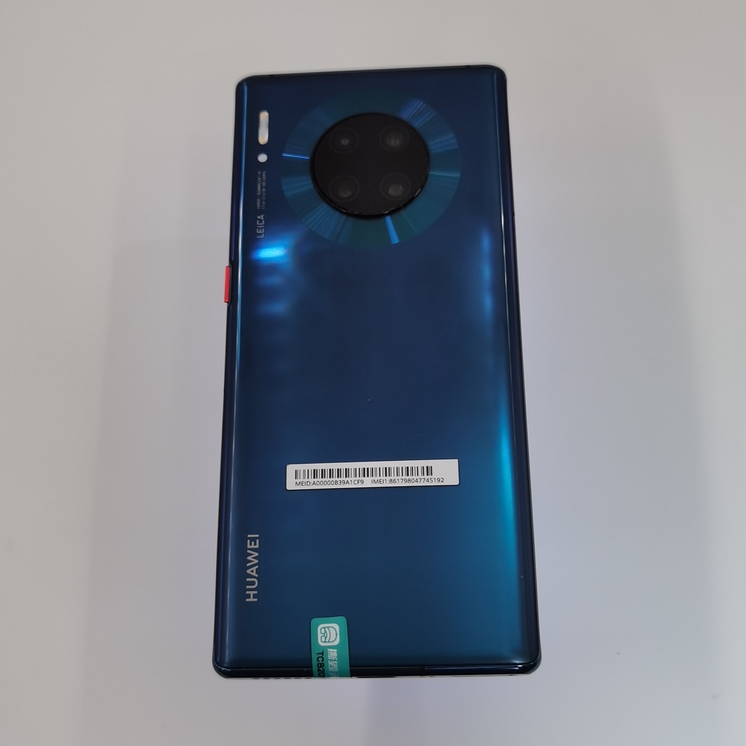 华为【华为 Mate 30 Pro 5G】5G全网通 冰翡翠 8G/128G 国行 8成新 