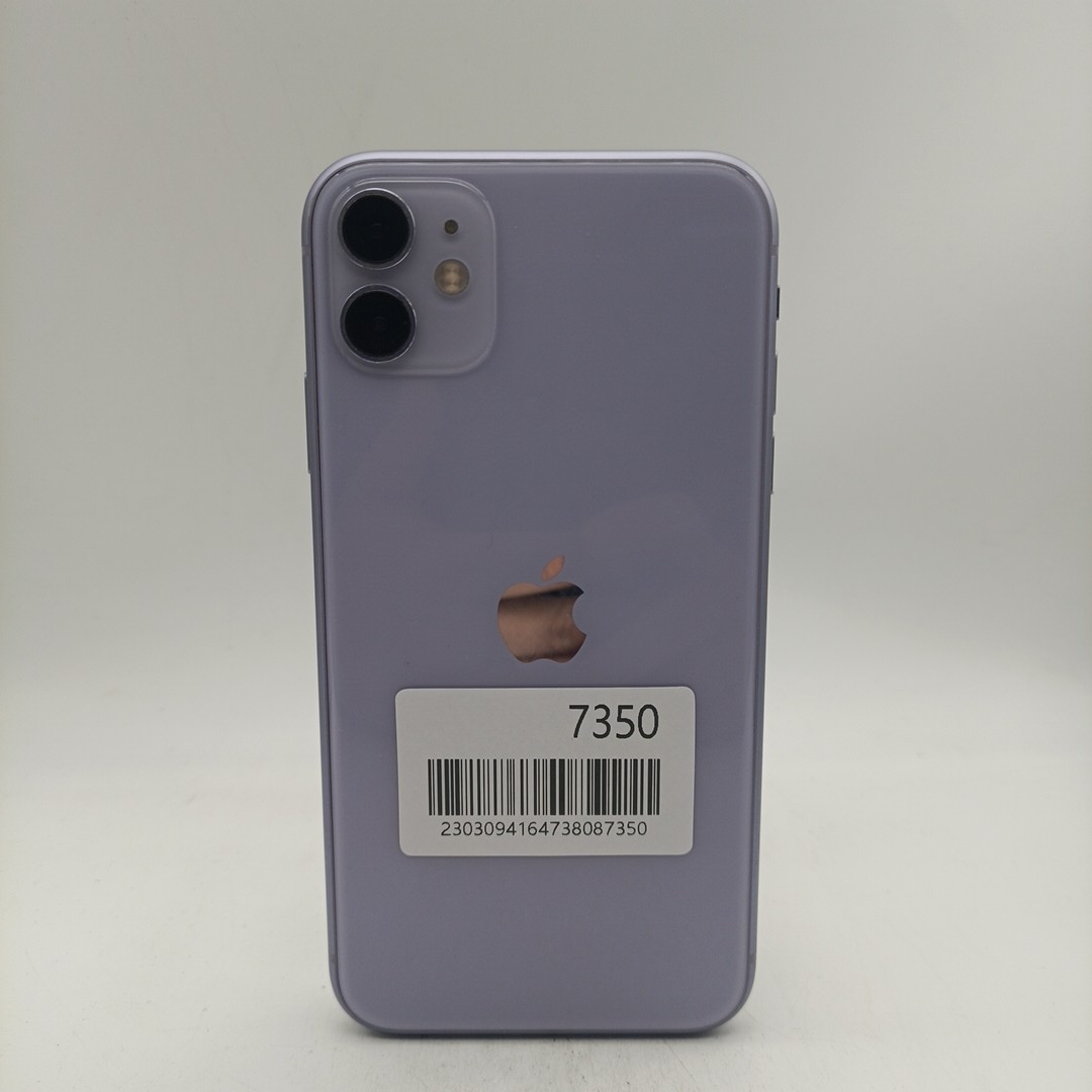 苹果【iPhone 11】紫色 64G 国行 8成新 