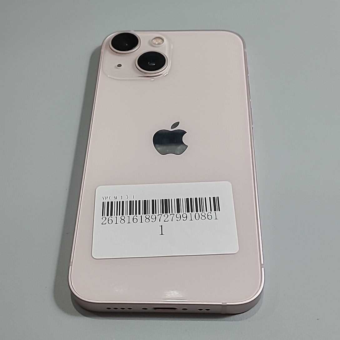 苹果【iPhone 13 mini】5G全网通 粉色 128G 国行 8成新 