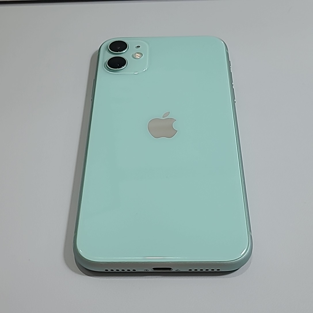 苹果【iPhone 11】绿色 128G 国行 9成新 