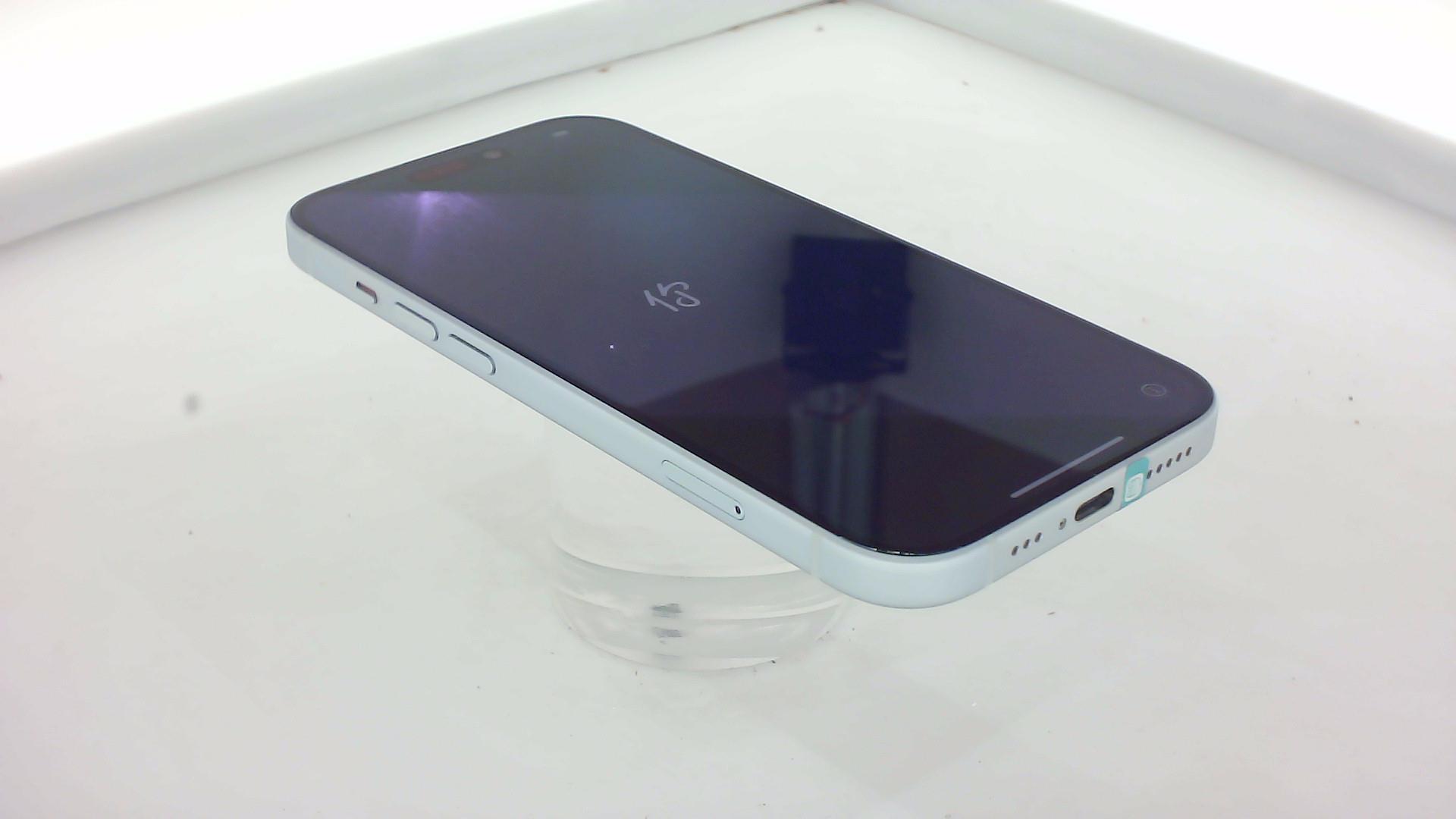 苹果【iPhone 15】5G全网通 蓝色 128G 国行 9成新 