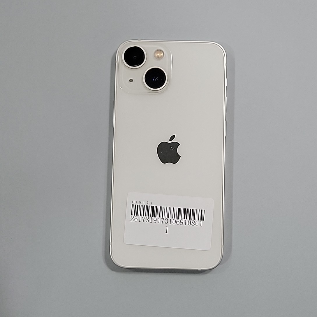 苹果【iPhone 13 mini】5G全网通 星光色 128G 国行 95新 