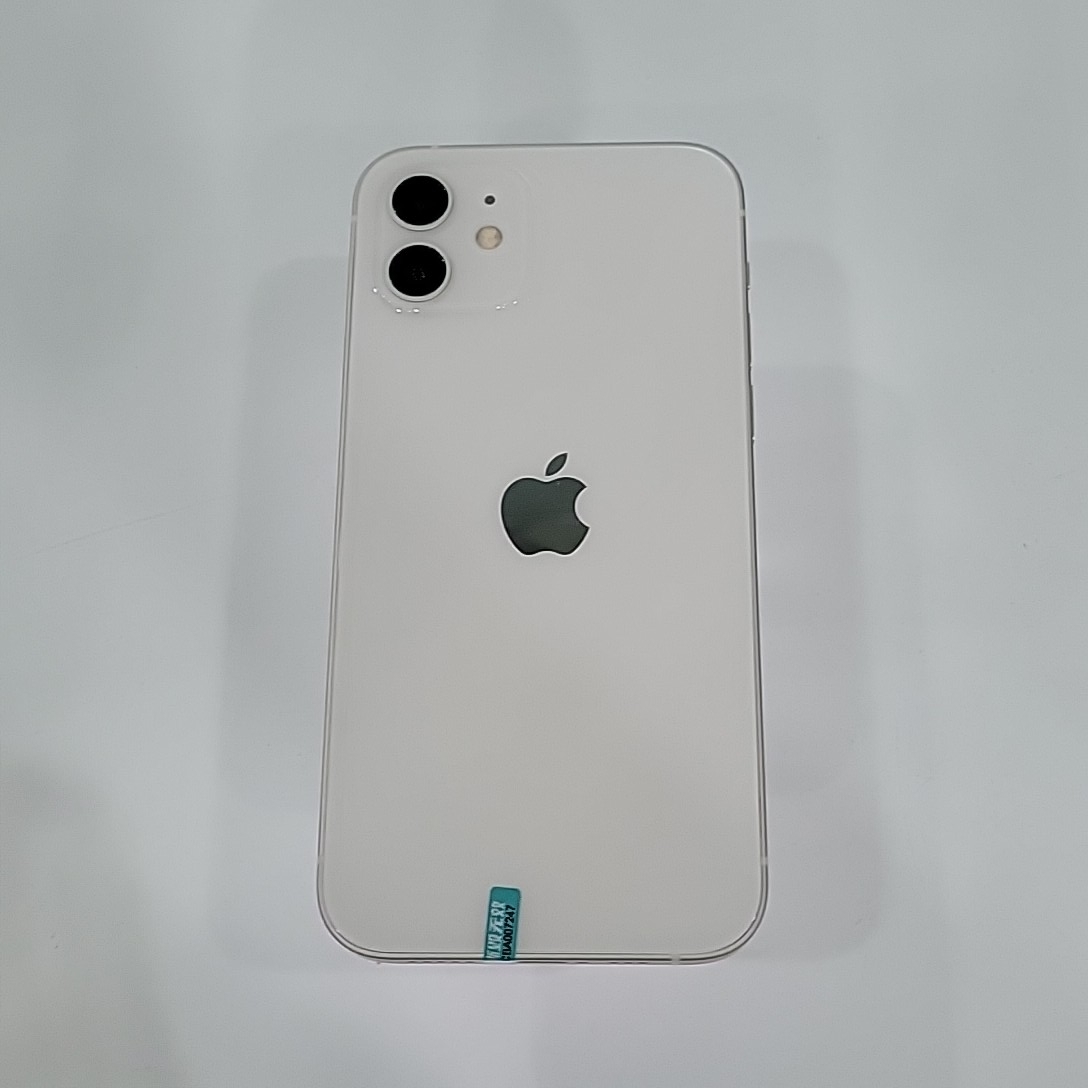 苹果【iPhone 12】5G全网通 白色 256G 国行 95新 