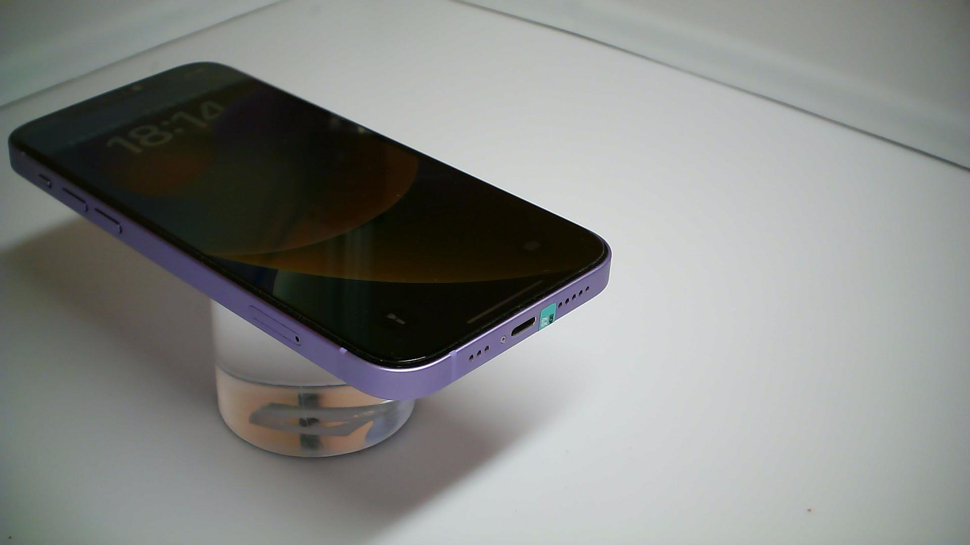 苹果【iPhone 12】5G全网通 紫色 128G 国行 95新 