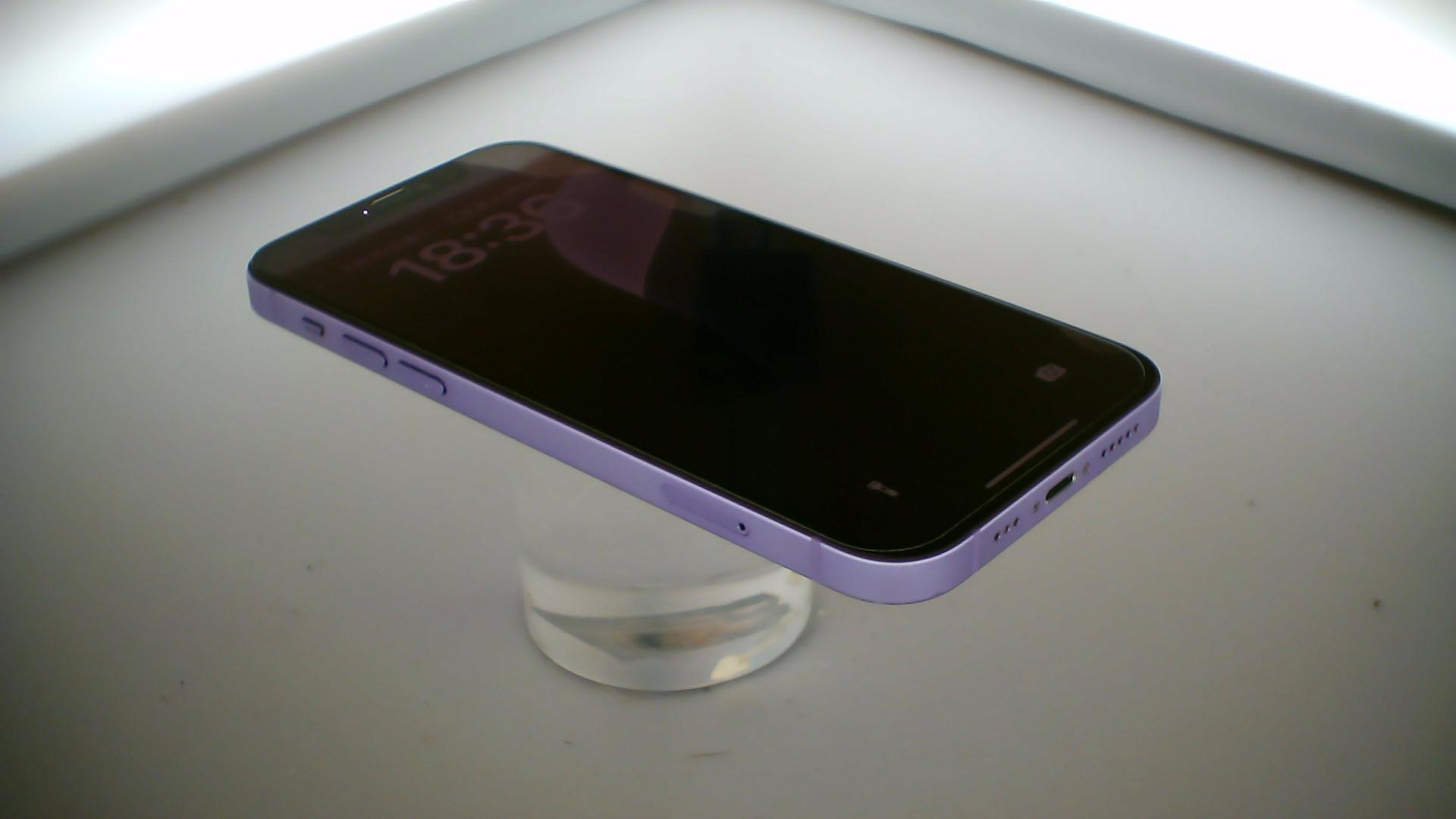 苹果【iPhone 12】5G全网通 紫色 128G 国行 9成新 