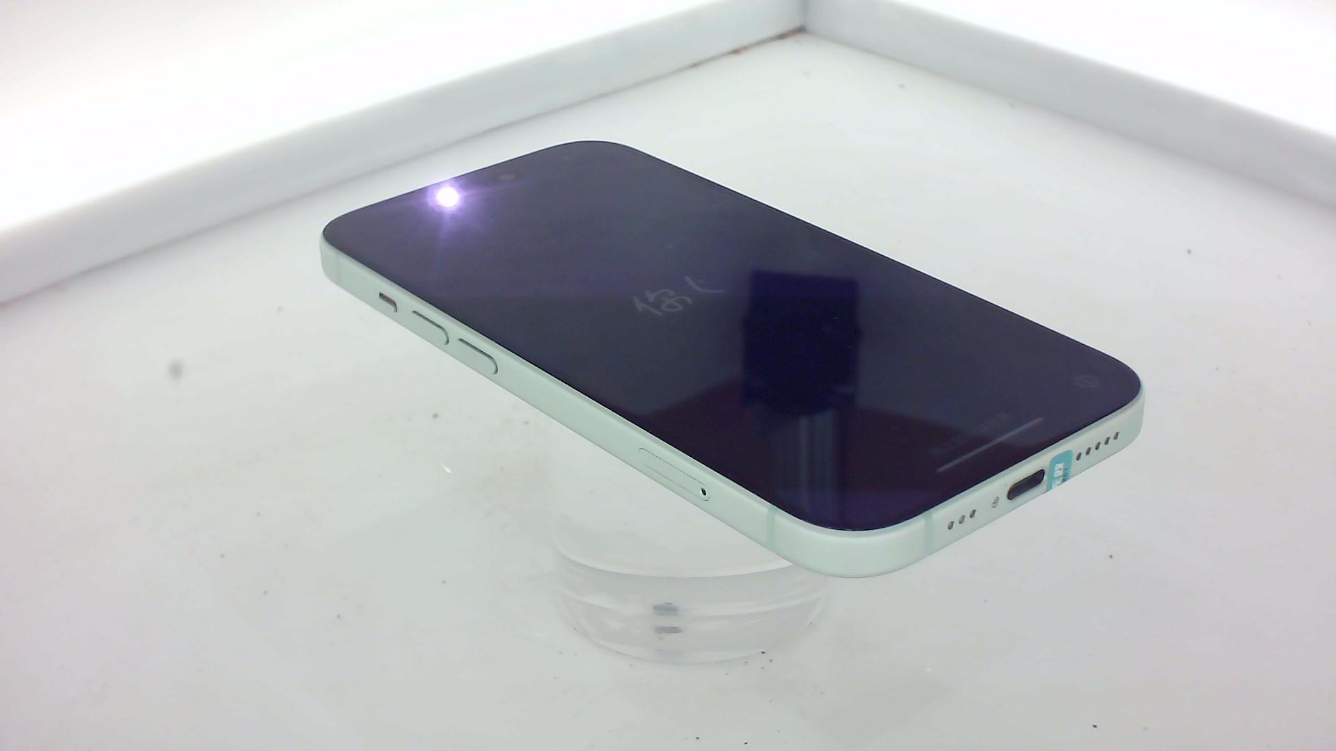 苹果【iPhone 15】5G全网通 绿色 128G 国行 95新 