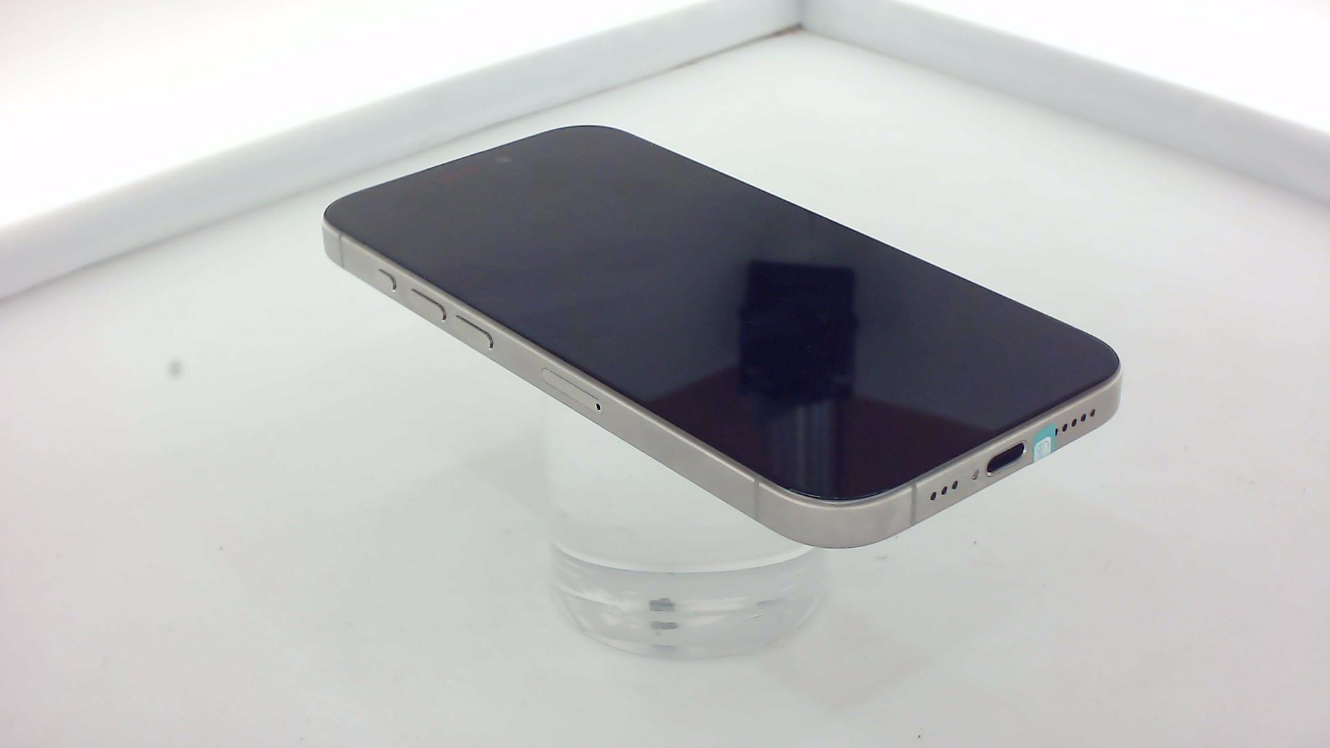 苹果【iPhone 15 Pro】5G全网通 原色钛金属 256G 国行 99新 
