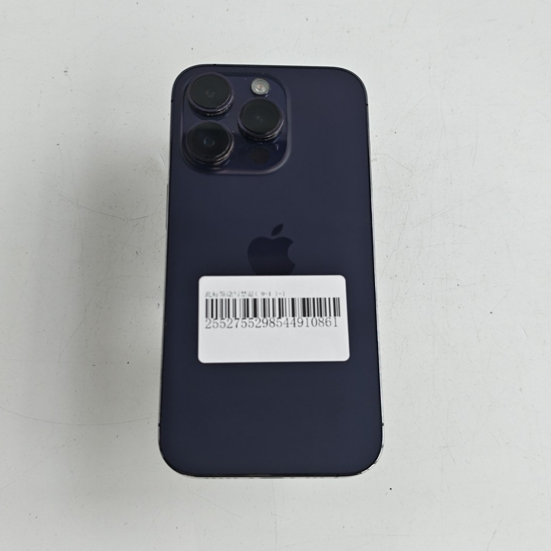 苹果【iPhone 14 Pro】5G全网通 暗紫色 128G 国行 9成新 