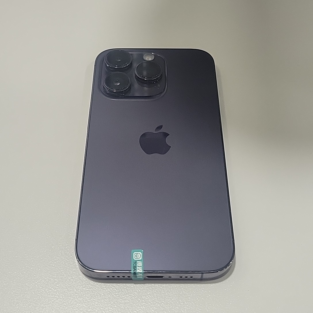 苹果【iPhone 14 Pro】5G全网通 暗紫色 256G 国行 9成新 