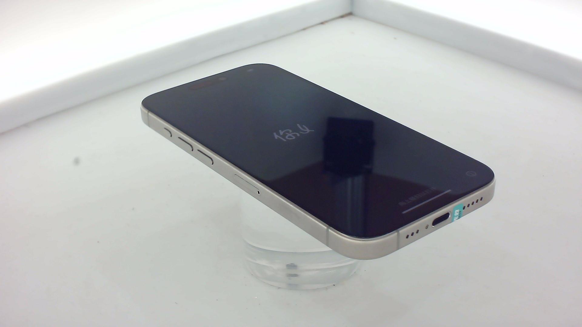 苹果【iPhone 15 Pro】5G全网通 原色钛金属 256G 国行 99新 
