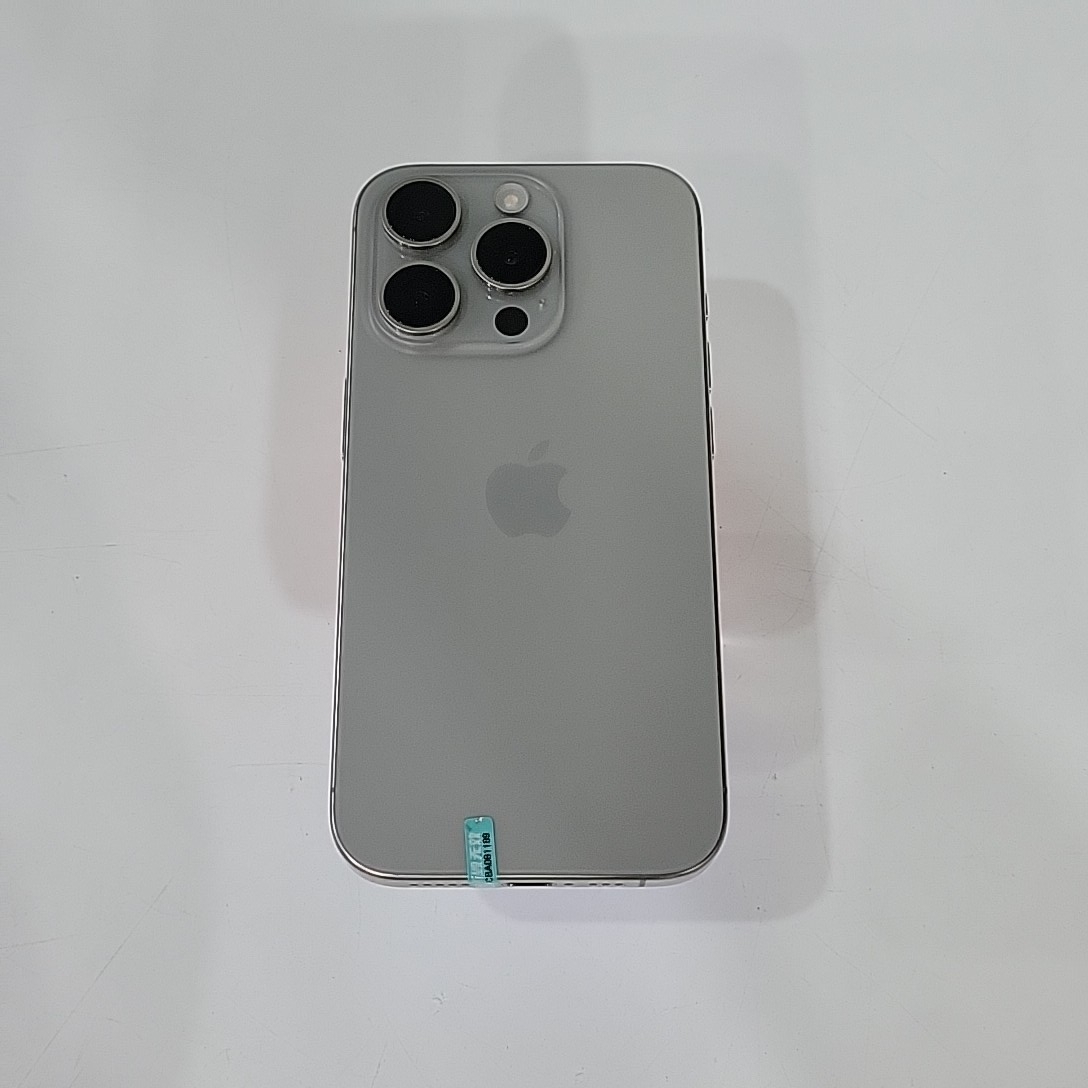 苹果【iPhone 15 Pro】5G全网通 原色钛金属 128G 国行 95新 