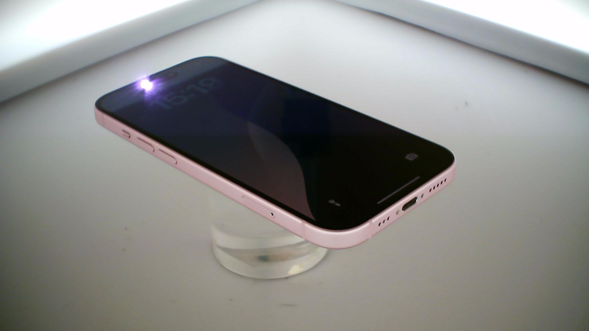 苹果【iPhone 15】5G全网通 粉色 512G 国行 9成新 
