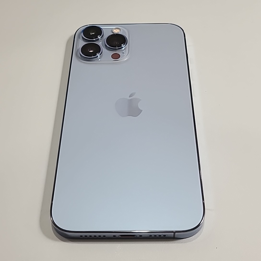 苹果【iPhone 13 Pro Max】5G全网通 远峰蓝色 256G 国行 99新 